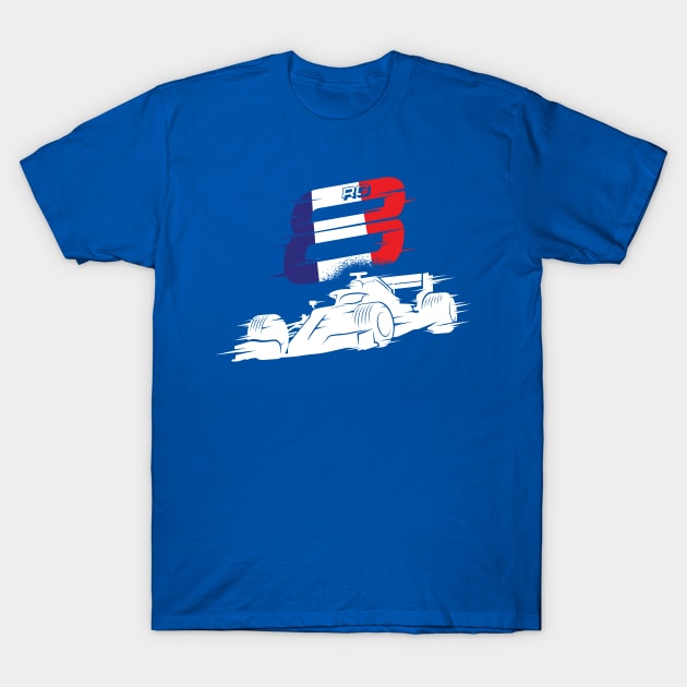 We Race On! 8 [Flag] T-Shirt by DCLawrenceUK